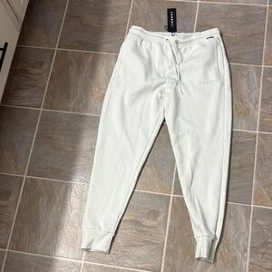 SONNETI LONDON Men's Cream Jogger Pants